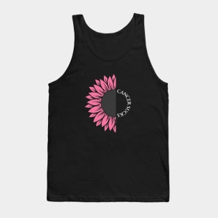 Cancer Awareness Pink Flower Tank Top